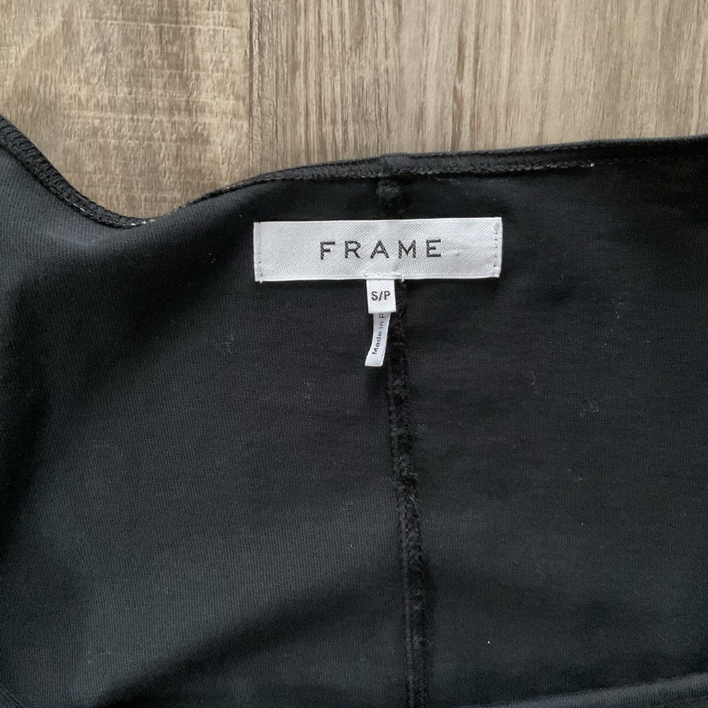 FRAME Nina Knit Black Dress Size Small - Picture 4 of 8